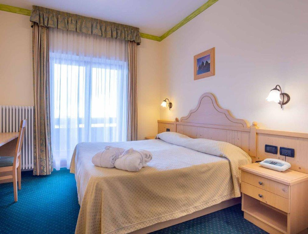 Familienskireisen Val di Fassa - Hotel Crepei Doppelzimmer