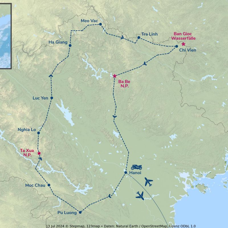 vietnam, motorrad, motorradreisen, touren, gruppenreise, rundfahrten, enfield, preiswert, günstig, Vu Linh, Luc Yen, Ha Giang, Meo Vac, Ba Be See, Cao Bang, Lang Son, Ha Long, Hanoi