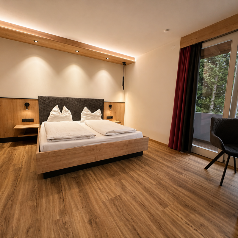 Sportclub Silvretta Montafon - Doppelzimmer Basic skireisen, österreich, busreisen, günstig, montafon, gaschurn, snowboardreisen, familie, berlin,