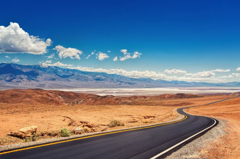 Motorradtour USA Death Valley Big Sky Harley Davidson Big Twin Adventure Westküste